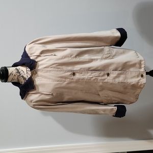 Braetan Tan Car Coat Size L Vintage